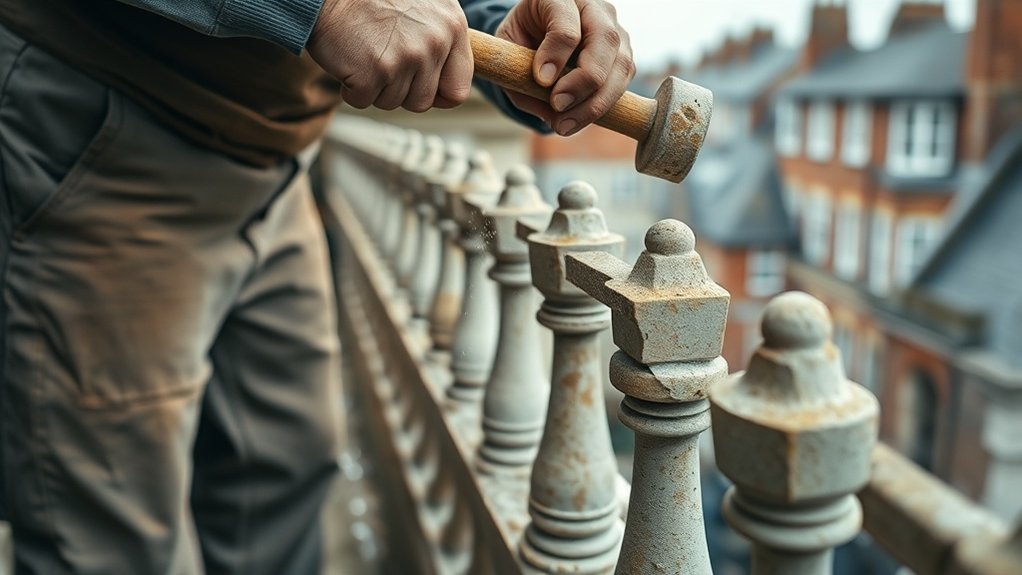 Balustrade Repair Hampstead