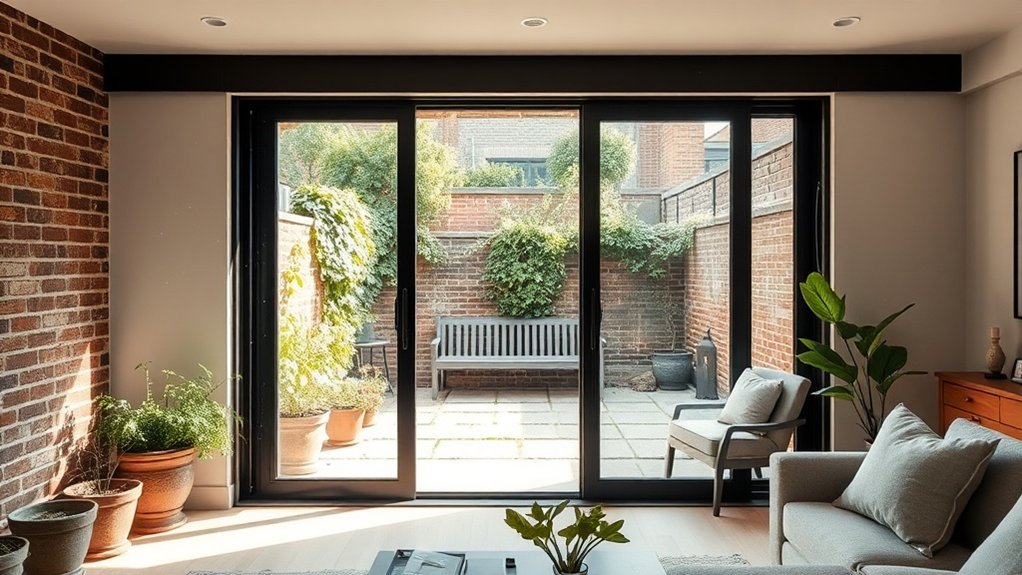 Bifold Wall to Garden Hampstead