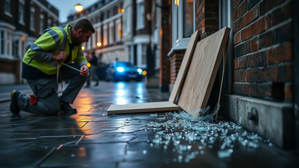 Burglary Glazing Repair Hampstead