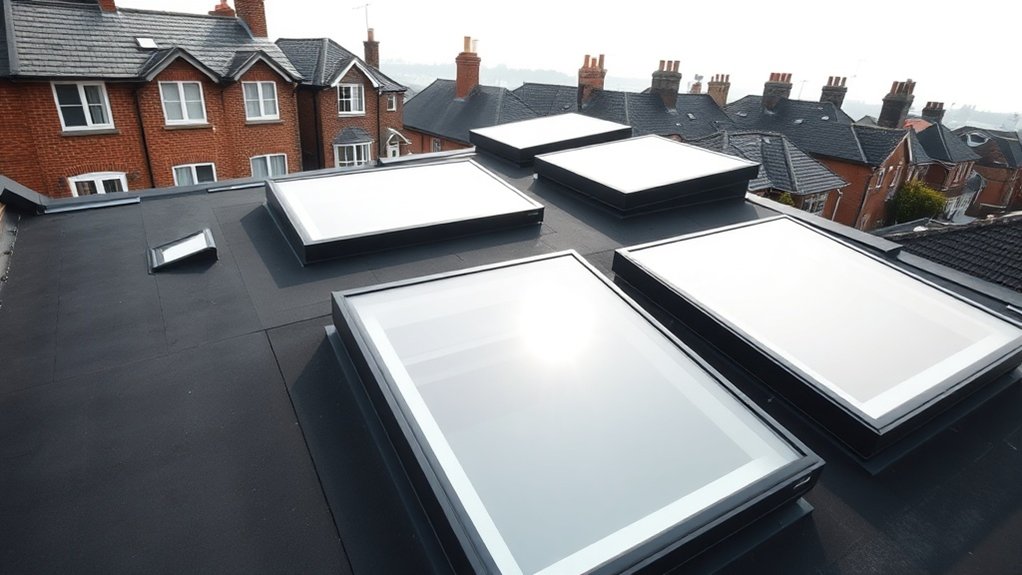 Flat Roof Skylights Hampstead