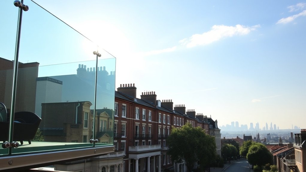 Glass Balustrades & Balconies Hampstead