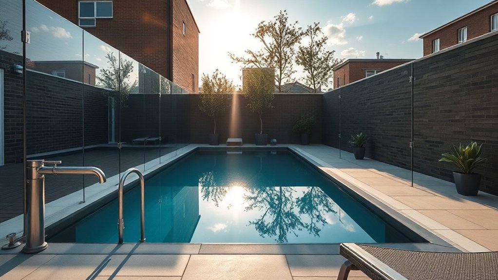 Pool Glass Fencing Hampstead
