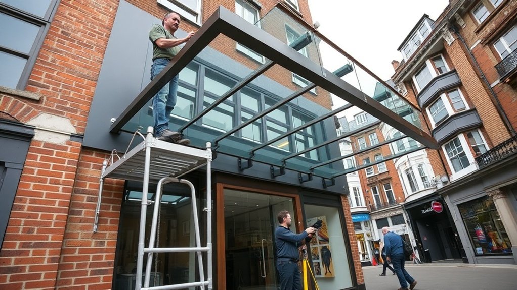 Shopfront Canopy Hampstead