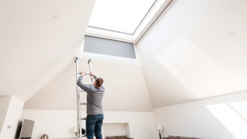 Skylight Blinds Installation Hampstead